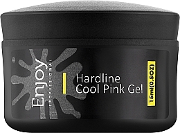 Парфумерія, косметика Камуфлювальний гель для нігтів, світло-рожевий - Enjoy Professional Hardline Cool Pink Gel