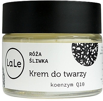 Крем для лица "Слива и роза с коэнзимом Q10" - La-Le Face Cream  — фото N1