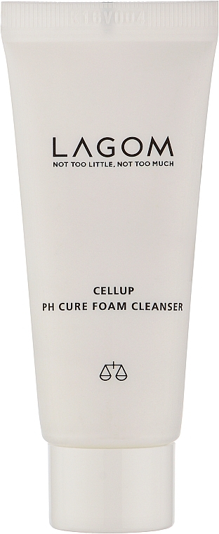 Пенка для умывания - Lagom Cellup PH Cure Foam Cleanser (мини) — фото N1