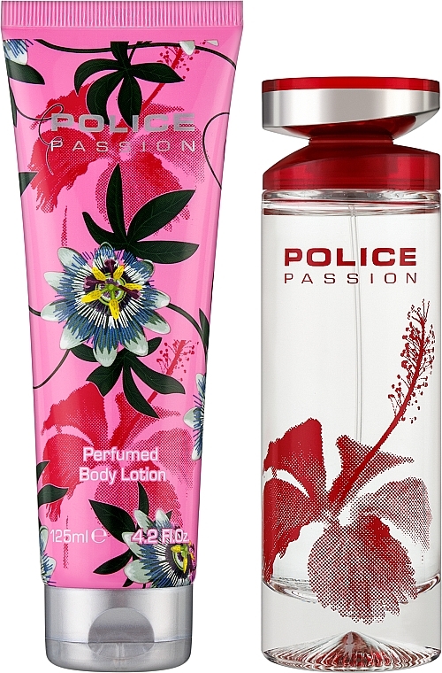 Police Passion Woman - Набір (edt/100ml + b/cr/125ml) — фото N2