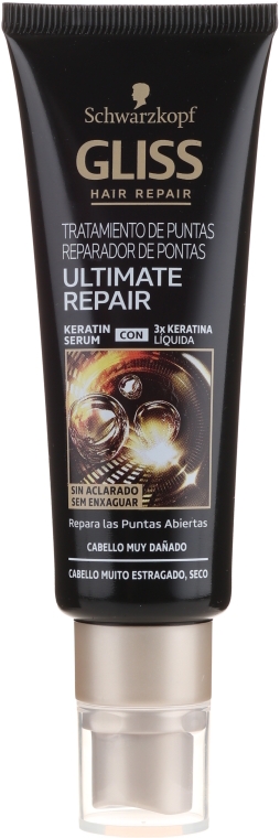 Флюїд для кінчиків волосся "Екстремальне відновлення" - Schwarzkopf Gliss Kur Ultimate Repair Fluid — фото N1