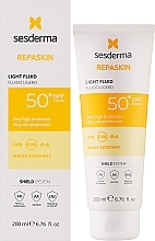 Легкий флюїд для тіла - SesDerma Laboratories Repaskin Light Fluid SPF50 — фото N2