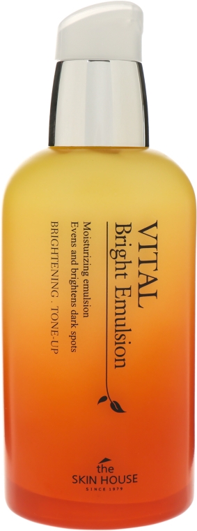 Витаминизированная эмульсия для ровного тона лица - The Skin House Vital Bright Emulsion — фото N2