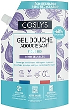 Гель для душу, для чутливої шкіри з органічним екстрактом інжиру - Coslys Body Care Shower Gel Sensitive Skin With Organic Fig (дой-пак) — фото N1