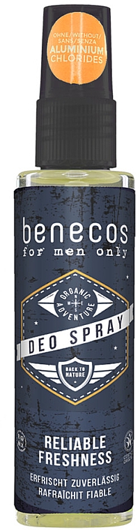 Дезодорант-спрей - Benecos For Men Only Deo Spray — фото N1