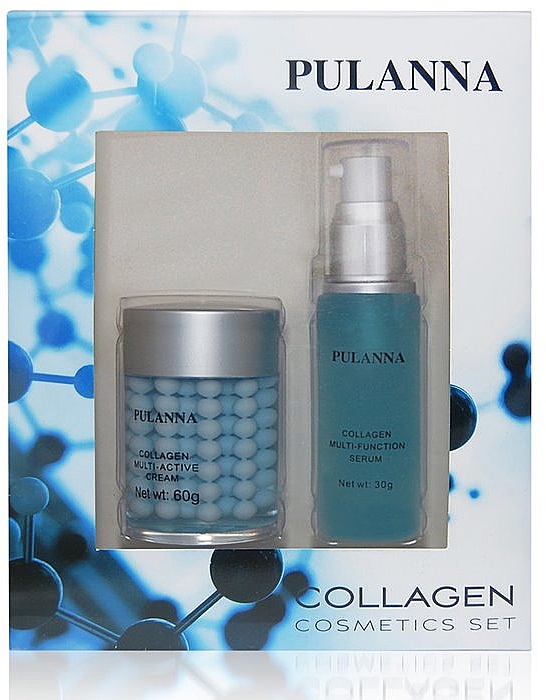Набір - Pulanna Collagen (f/cr/60g + f/ser/30g) — фото N1