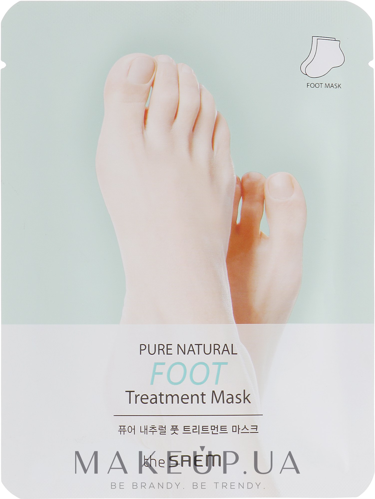Маска для ніг - The Saem Pure Natural Foot Treatment Mask — фото 16ml