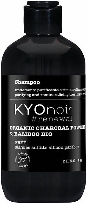 Шампунь для волос - Kyo Noir Organic Charcoal Shampoo  — фото N1