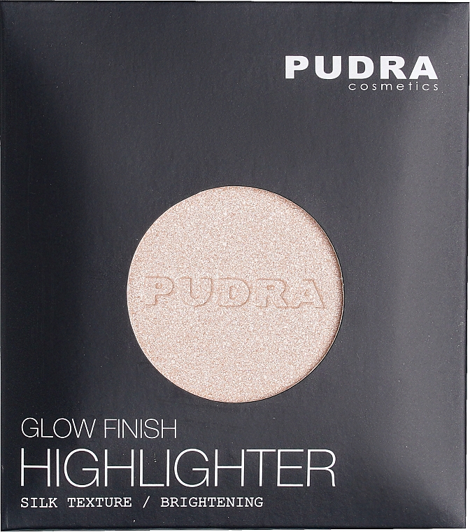 ПОДАРОК! Хайлайтер - Pudra Cosmetics Glow Finish Higlighter (сменный блок) — фото N1