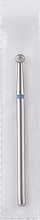 Парфумерія, косметика Фреза алмазна, кулька, 2,7 мм, синя - Head The Beauty Tools