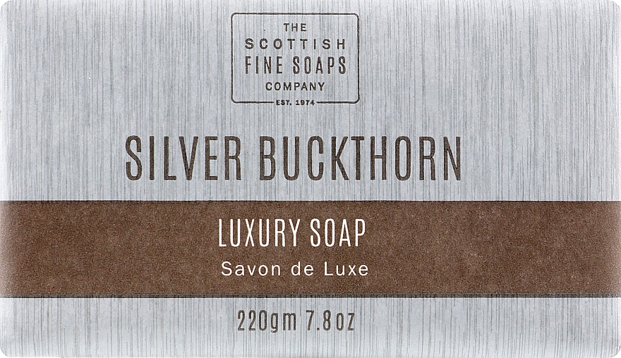 Мило для рук - Scottish Fine Soaps Silver Buckthorn Luxury Soap Bar — фото N1