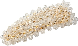 Заколка из цельных кристаллов, белая - Lolita Accessories — фото N1