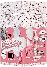 Духи, Парфюмерия, косметика Набор - Soap & Glory The Birthday Box (b/cr/300ml + sh/gel/500ml + sponge/1pcs)