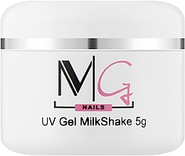 Парфумерія, косметика Камуфлювальний гель для нарощування - MG Nails UV Gel Cover Milk