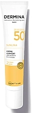 Духи, Парфюмерия, косметика Комфортный крем для лица с SPF50+ - Dermina Sunlina Comforting Sun Cream SPF50+