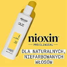 Бальзам для догляду за шкірою голови і тонким волоссям - Nioxin Pro Clinical System 1 Scalp + Hair Thickening Conditioner — фото N2