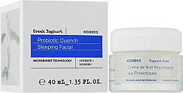 Ночной крем для лица с пробиотиками - Korres Greek Yoghurt Probiotic Quench Sleeping Facial — фото N2