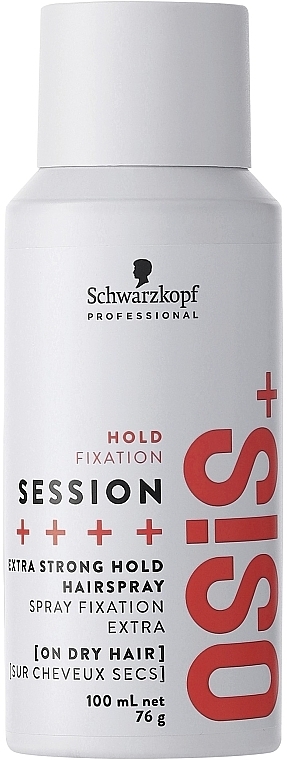 Лак для волос экстрасильной фиксации - Schwarzkopf Professional Osis+ Session Extreme Hold Hairspray