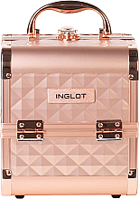 Парфумерія, косметика Косметичний кейс, рожеве золото - Inglot Diamond Makeup Case KC-MB152 MK107-4HE Rose Gold