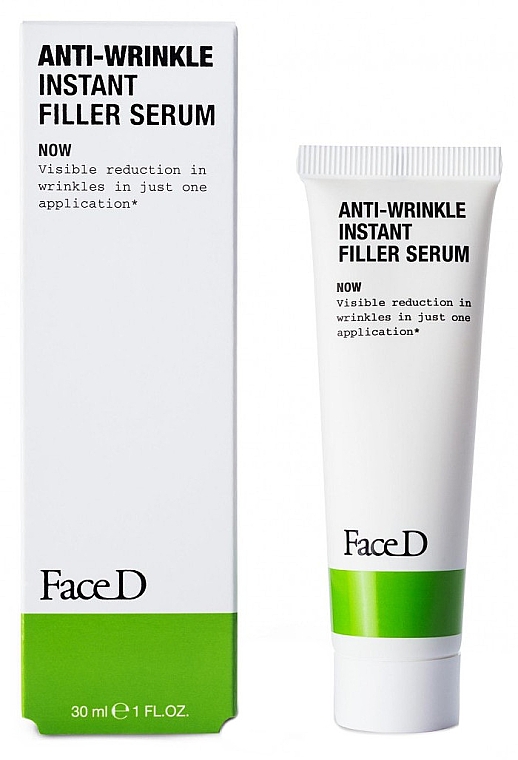 Сыворотка против морщин - FaceD Anti-Wrinkle Instant Filler Serum — фото N1