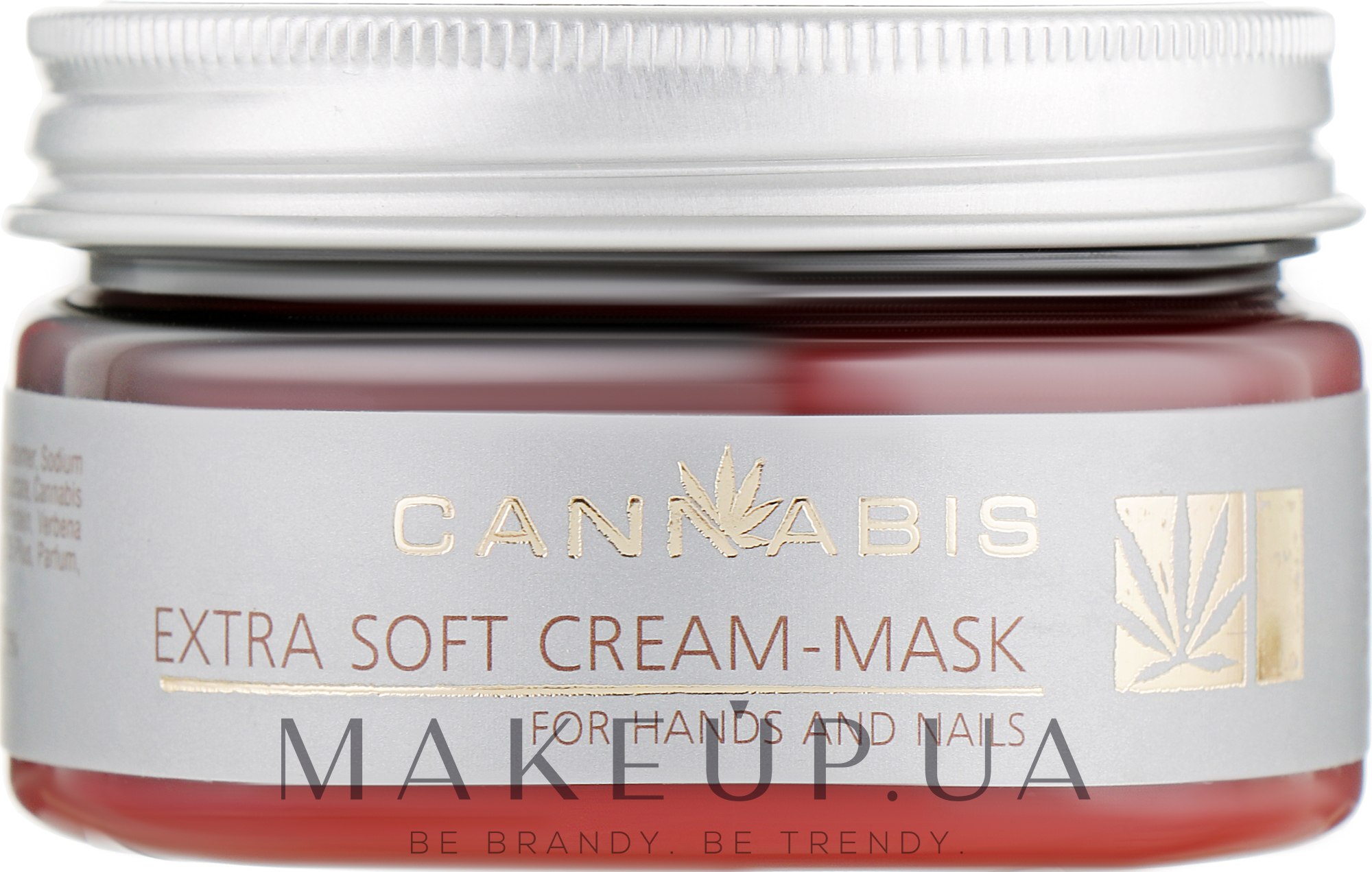 Відновлювальний крем-маска для шкіри рук і нігтів - Cannabis Extra Soft Cream-Mask for Hands And Nails — фото 100ml
