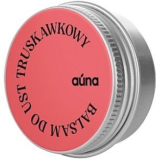 Бальзам для губ "Клубника" - Auna Strawberry Lip Balm — фото N1