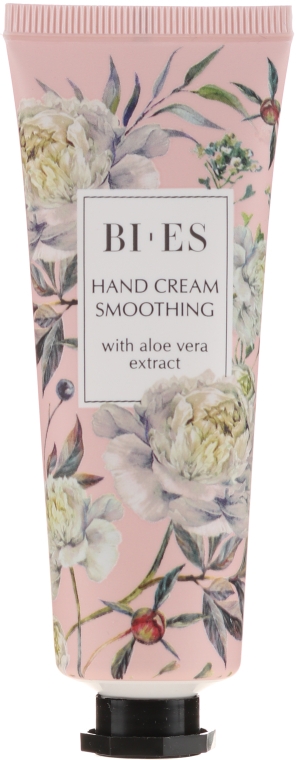 Разглаживающий крем для рук с экстрактом алоэ вера - Bi-es Smoothing Hand Cream With Aloe Vera Extract — фото N1