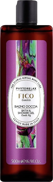 Гель для душу та ванни - Phytorelax Laboratories Floral Ritual Gentle Fig Bath & Shower Gel — фото N1