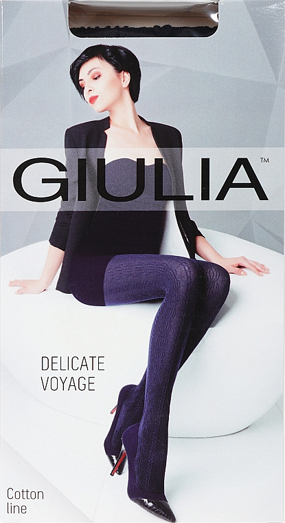 Колготки для женщин "Delicate Voyage. Model 3" 150 Den, navy - Giulia