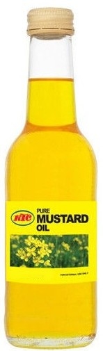 Горчичное масло - KTC 100% Pure Mustard Oil — фото N1