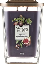 Ароматична свічка - Yankee Candle Elevation Fig & Clove — фото N3