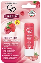 Духи, Парфюмерия, косметика Бальзам для губ "Ягодный микс" - Golden Rose Lip Balm Berry Mix SPF 15 