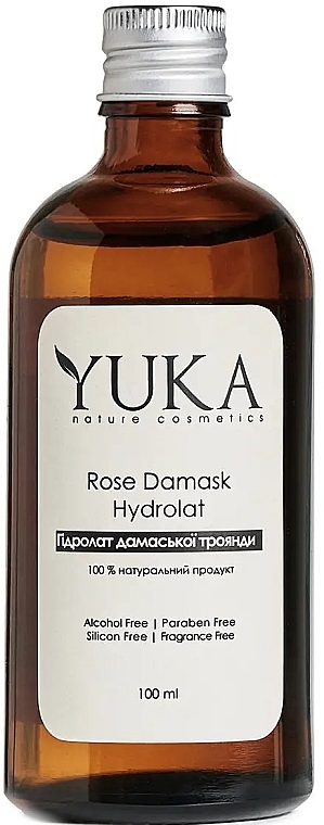 Гідролат "Дамаської троянди" - Yuka Rose Damask Hydrolat — фото N1