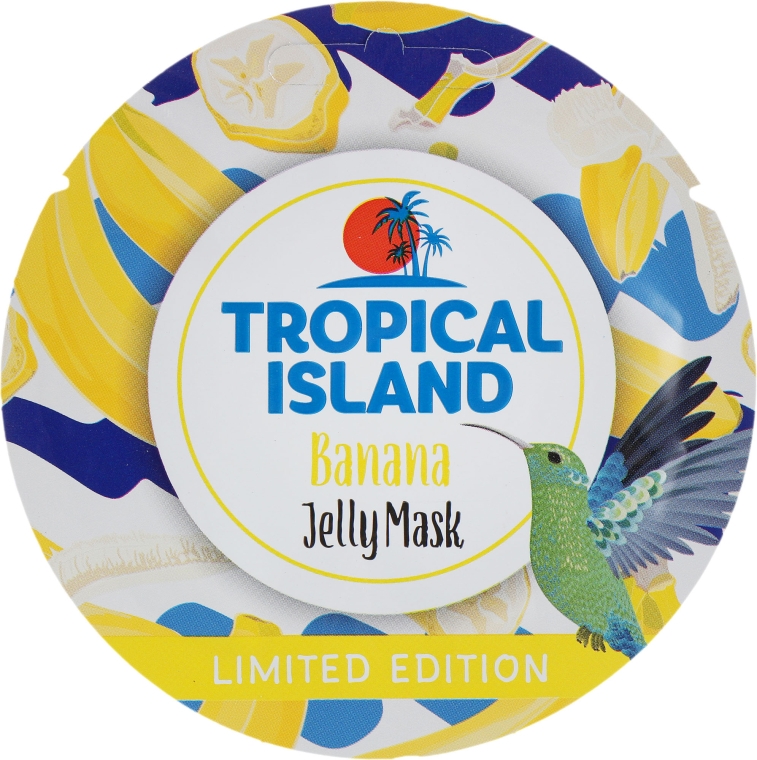 Відновлювальна гелева маска з бананом і лимоном - Marion Tropical Island Banana Jelly Mask