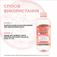 Міцелярна вода з екстрактом рожевої води - Garnier Skin Naturals — фото N5