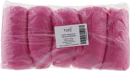 Бахіли одноразові, 3.5 г рожевий, 100 шт. - Tuffi Proffi Premium — фото N1