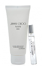 Духи, Парфюмерия, косметика Jimmy Choo Man Ice - Набор (edt/mini/7.5ml + afsh/balm/50ml)