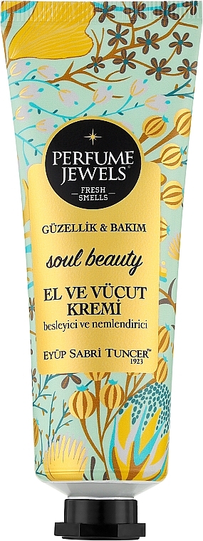 Парфюмированный крем для рук и тела с пчелиным воском и маслом ши - Eyup Sabri Tuncer Soul Beauty Cream — фото N1
