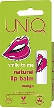 Бальзам для губ "Манго" - UNI.Q Natural Lip Balm — фото N1