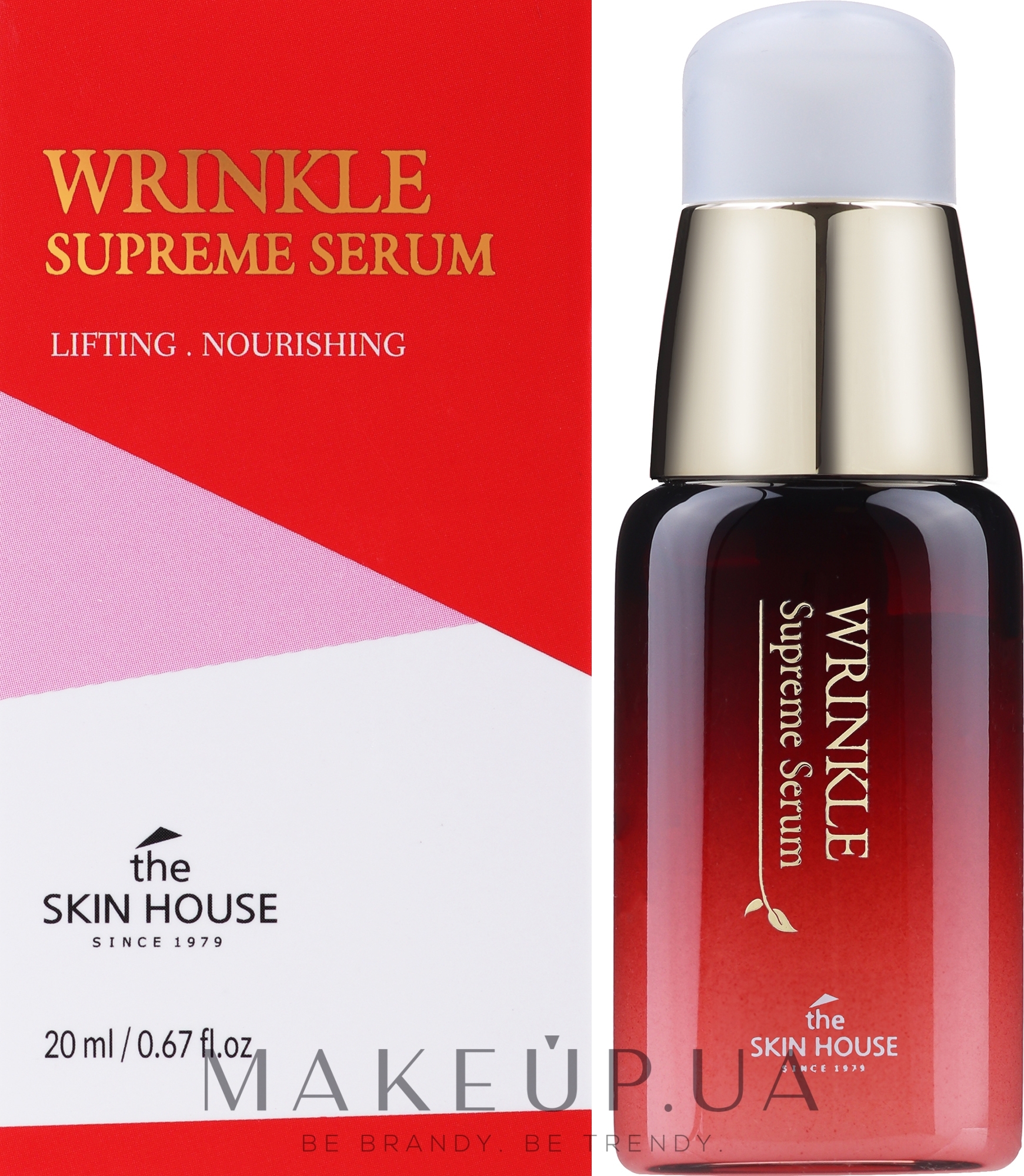 Питательная сыворотка с женьшенем - The Skin House Wrinkle Supreme Serum — фото 20ml