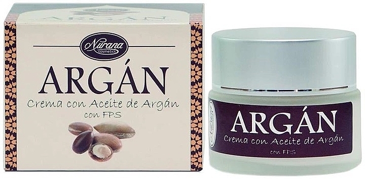 Крем для обличчя аргановий - Nurana Argan Cream — фото N1