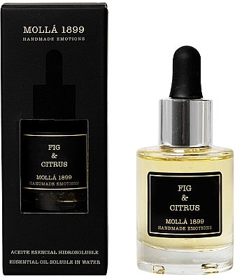 Эфирное масло - Cereria Molla Fig & Citrus Essential Oil Soluble In Water — фото N1