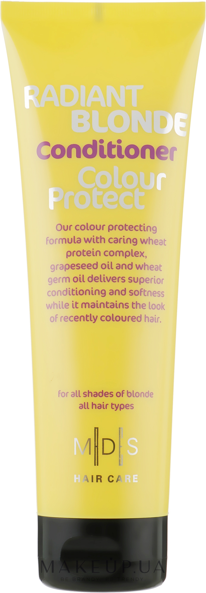 Кондиционер «Защита цвета. Сияющий блонд» - Mades Cosmetics Radiant Blonde Colour Protect Conditioner — фото 250ml