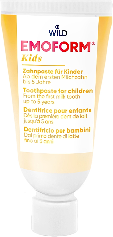 Дитяча зубна паста - Dr. Wild Emoform Kids (пробник) — фото N1