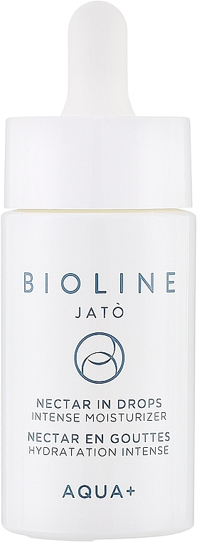 Інтенсивна зволожуюча сироватка-нектар для обличчя - Bioline Jato Aqua+ Nectar In Drops Intense Moisturizer — фото N1