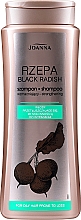 Зміцнювальний шампунь для жирного волосся - Joanna Black Radish Hair Shampoo — фото N5