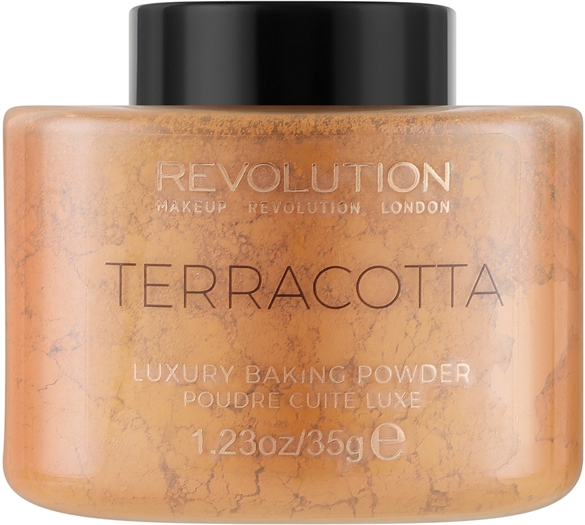 Пудра для обличчя - Makeup Revolution Terracotta Luxury Baking Powder — фото N1