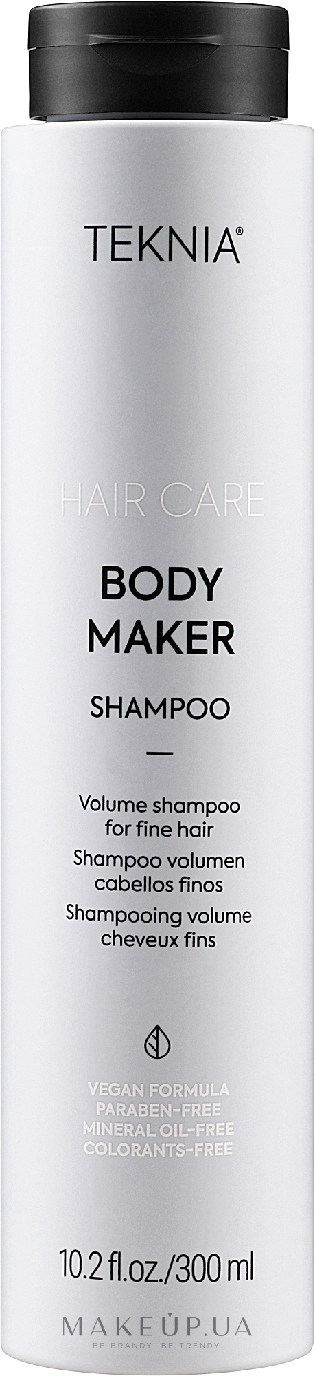 Шампунь для объема волос, для тонких волос - Lakme Teknia Body Maker Shampoo — фото 300ml