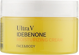 Парфумерія, косметика Універсальний зволожувальний крем з ідебеноном - Ultra V Idebenone Moisturizing Cream
