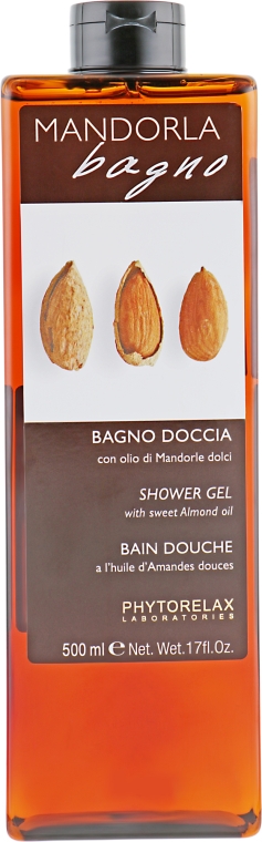Гель для душа "Olio Di Mandorla" - Phytorelax Laboratories Olio Di Mandorla Shower Gel — фото N1